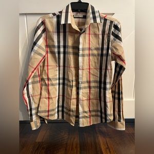 Burberry Slim Fit Button Down EUC